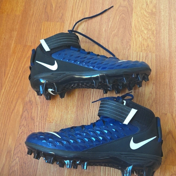 Nike Force Cleats Savage Pro 2 Football Men's Size 9.5 Style: AH4000-403 - Picture 4 of 10